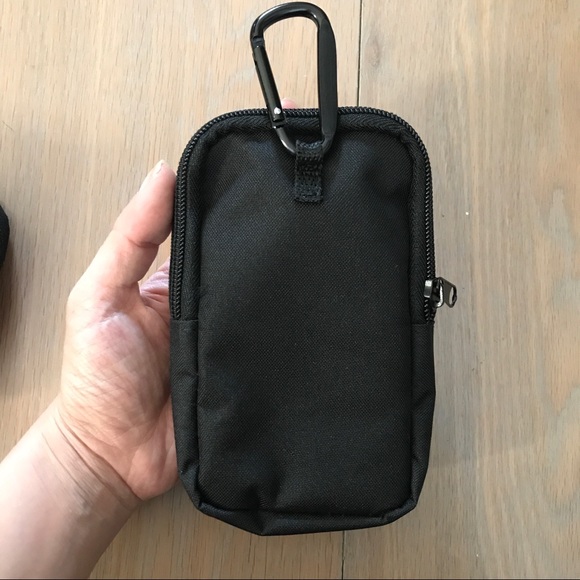 Stussy multi case set 2 Black zipper bags keychain - Picture 5 of 6